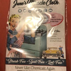 Junes Miracle Cloth Microfiber Polishing Cleaning Cloths Reusable White …